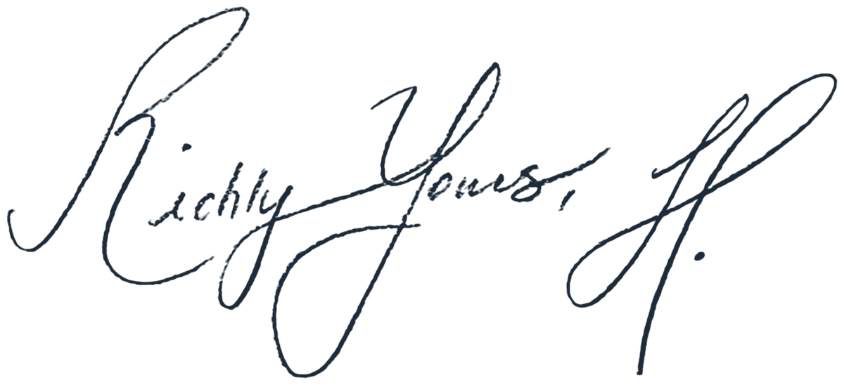 Richly yours, H