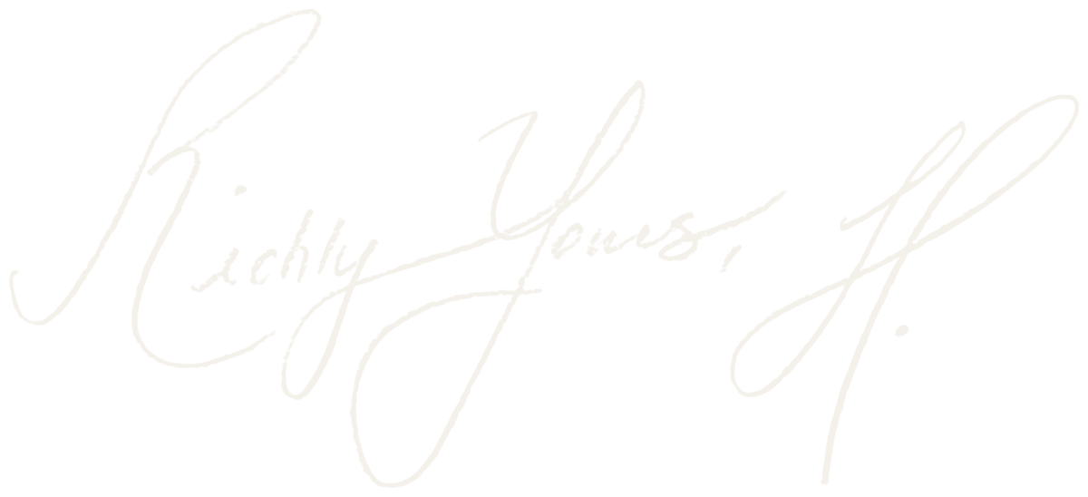 Richly yours, H